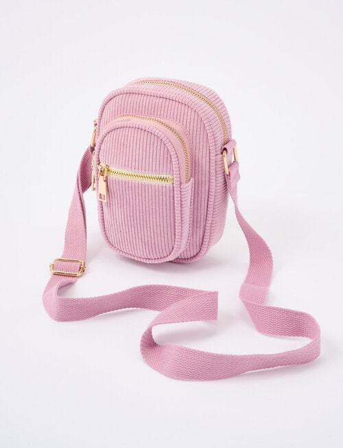 Zest Cord Maisie Bag, Dusty Pink product photo View 03 L