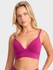 Jockey Skimmies Modal Long Line Bra, Boysenberry product photo