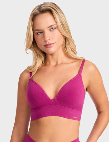 Jockey Skimmies Modal Long Line Bra, Boysenberry product photo