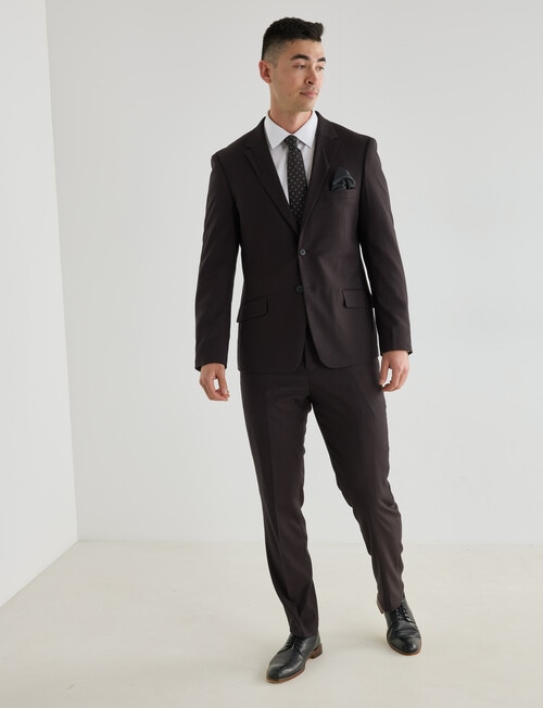Laidlaw + Leeds Tailored Jacket, Chocolate product photo View 03 L