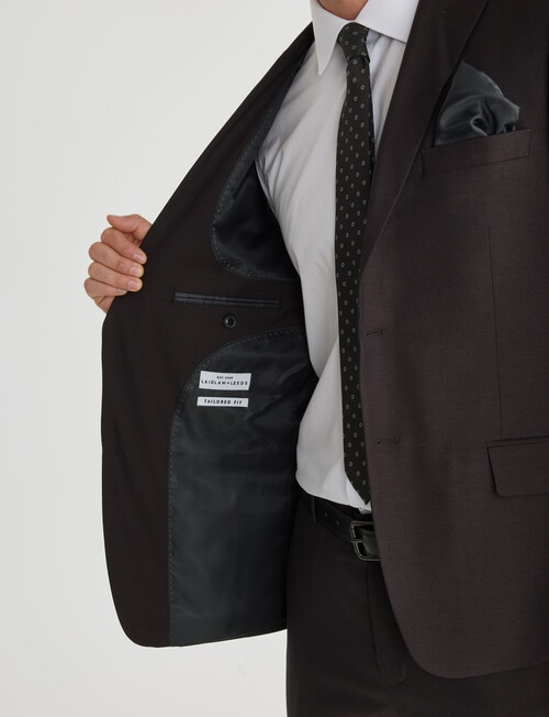 Laidlaw + Leeds Tailored Jacket, Chocolate product photo View 06 L