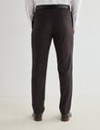 Laidlaw + Leeds Tailored Pant, Chocolate product photo View 02 S