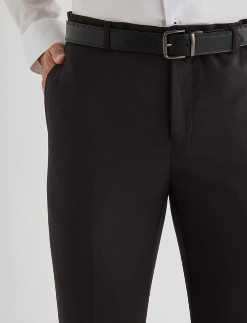 Laidlaw + Leeds Tailored Pant, Chocolate product photo View 04 L