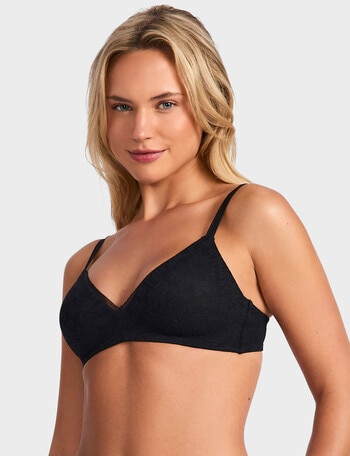 Jockey Lacette Bra, Black product photo