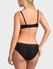 Jockey Lacette Bra, Black product photo View 02 S