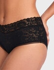 Jockey Lacette Full Brief, Black product photo View 04 S