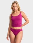 Jockey Skimmies Modal Bikini Brief, Boysenberry product photo View 03 S