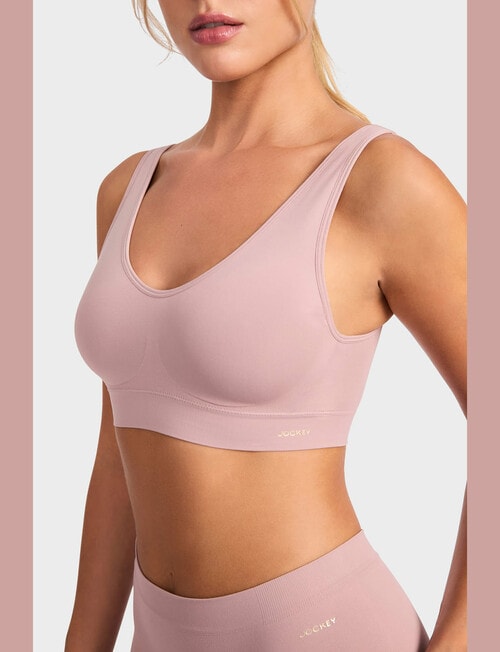 Jockey Skimmies Smooth Crop Top, Deauville Mauve product photo View 04 L