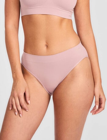 Jockey Skimmies Smooth Hi -ut Brief, Deauville Mauve product photo