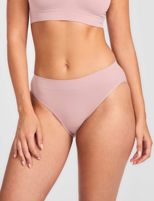 Jockey Skimmies Smooth Hi -ut Brief, Deauville Mauve product photo