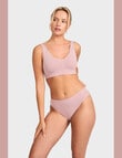 Jockey Skimmies Smooth Hi -ut Brief, Deauville Mauve product photo View 03 S