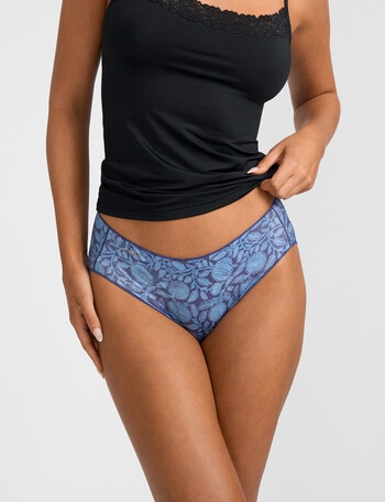 Jockey No Panty Line Promise Smooth Hi Cut Brief, Zinnia product photo