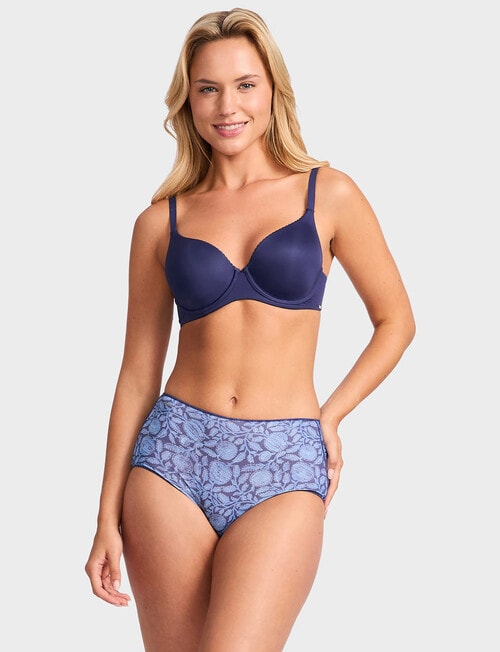Jockey No Panty Line Promise Smooth Full Brief, Zinnia product photo View 03 L