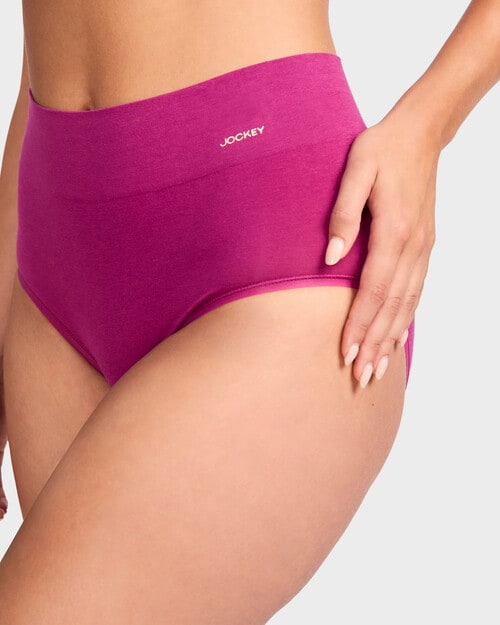 Jockey Skimmies Modal Full Brief, Boysenberry product photo View 04 L