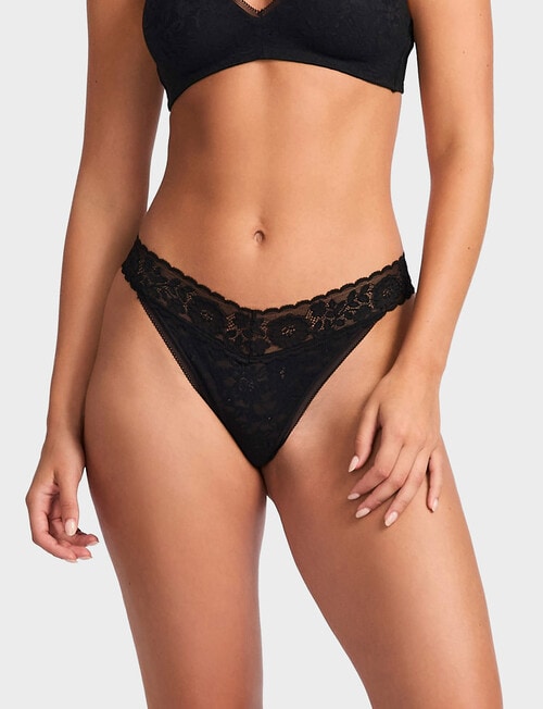 Jockey Lacette Gee Brief, Black product photo