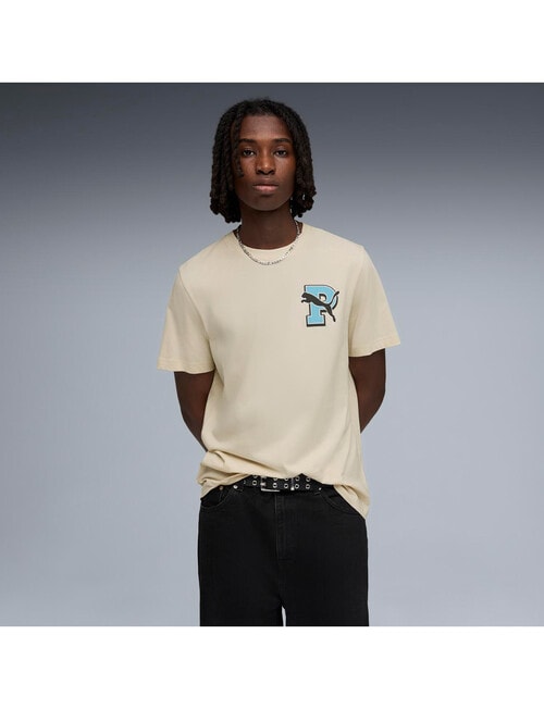 Puma Varsity Graphic Tee, White product photo