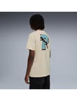 Puma Varsity Graphic Tee, White product photo View 02 S