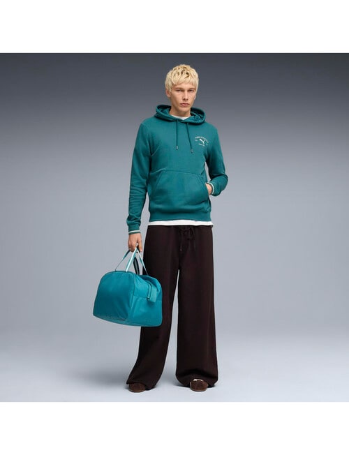 Puma Class Graphic Puma Hoodie, Green product photo