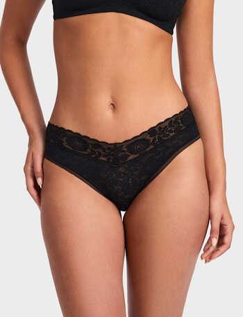 Jockey Lacette Bikini Brief, Black product photo