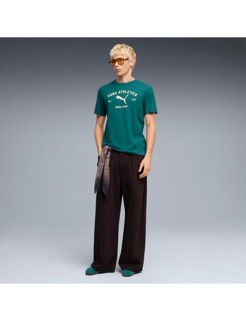 Puma Class Graphic Puma Tee, Green product photo