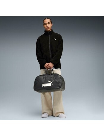 Puma Winterized Relaxed Full Zip Sherpa, Black product photo