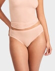 Jockey End Stretch Bikini Brief, Sweet Taffy product photo View 03 S