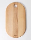 Salt&Pepper Riley Oval Servng Board Ashwood, 23x41cm product photo View 04 S