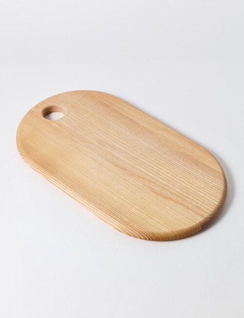 Salt&Pepper Riley Oval Servng Board Ashwood, 23x41cm product photo View 05 L