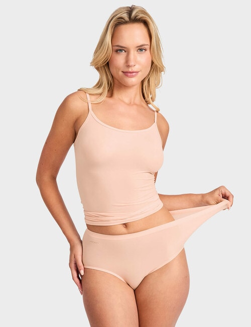 Jockey End Stretch Full Brief, Sweet Taffy product photo View 03 L