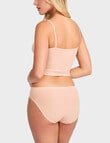 Jockey End Stretch Bikini Brief, Sweet Taffy product photo View 04 S