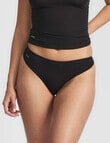 Jockey End Stretch Gee Brief, Black product photo