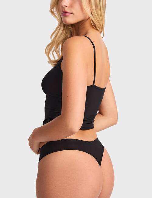 Jockey End Stretch Gee Brief, Black product photo View 02 L