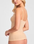 Jockey End Stretch Cami, Toasted Almond product photo View 02 S