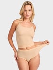 Jockey End Stretch Full Brief, Toasted Almond product photo View 03 S