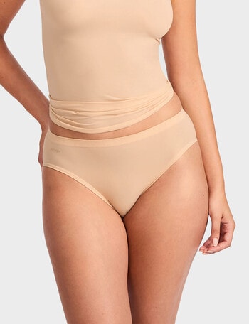 Jockey End Stretch Bikini Brief, Toasted Almond product photo