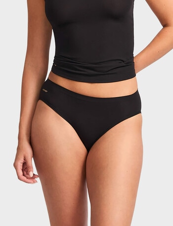Jockey End Stretch Bikini Brief, Black product photo