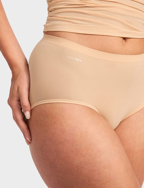 Jockey End Stretch Full Brief, Toasted Almond product photo View 04 L