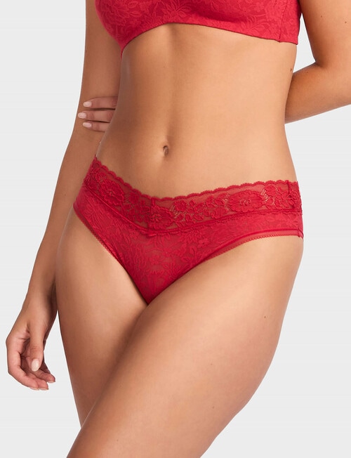 Jockey Lacette Bikini Brief, Baked Apple product photo