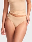 Jockey End Stretch Gee Brief, Toasted Almond product photo View 03 S