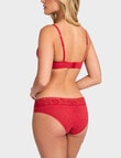 Jockey Lacette Bikini Brief, Baked Apple product photo View 02 S