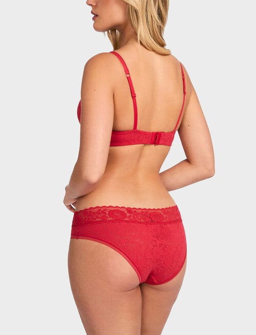 Jockey Lacette Bikini Brief, Baked Apple product photo View 02 L