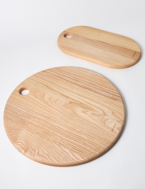 Salt&Pepper Riley Round Servng Board Ashwood, 45cm product photo View 06 L