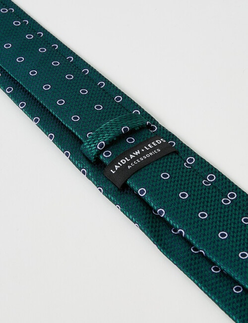 Laidlaw + Leeds Motif Tie, Emerald Green product photo View 03 L