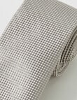 Laidlaw + Leeds Textured Tie, Beige product photo View 02 S