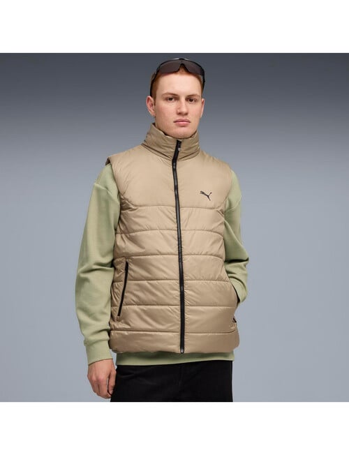 Puma Essential Padded Vest, Ice Coffee product photo View 02 L