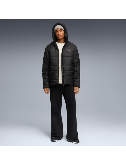 Puma Essential Hooded Padded Jacket, Black product photo