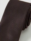 Laidlaw + Leeds Mini Dot Tie, Burgundy product photo View 02 S