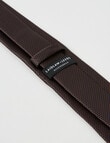 Laidlaw + Leeds Mini Dot Tie, Burgundy product photo View 03 S