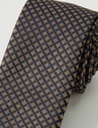 Laidlaw + Leeds Foulard Tie, Navy product photo View 02 S