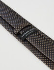 Laidlaw + Leeds Foulard Tie, Navy product photo View 03 S